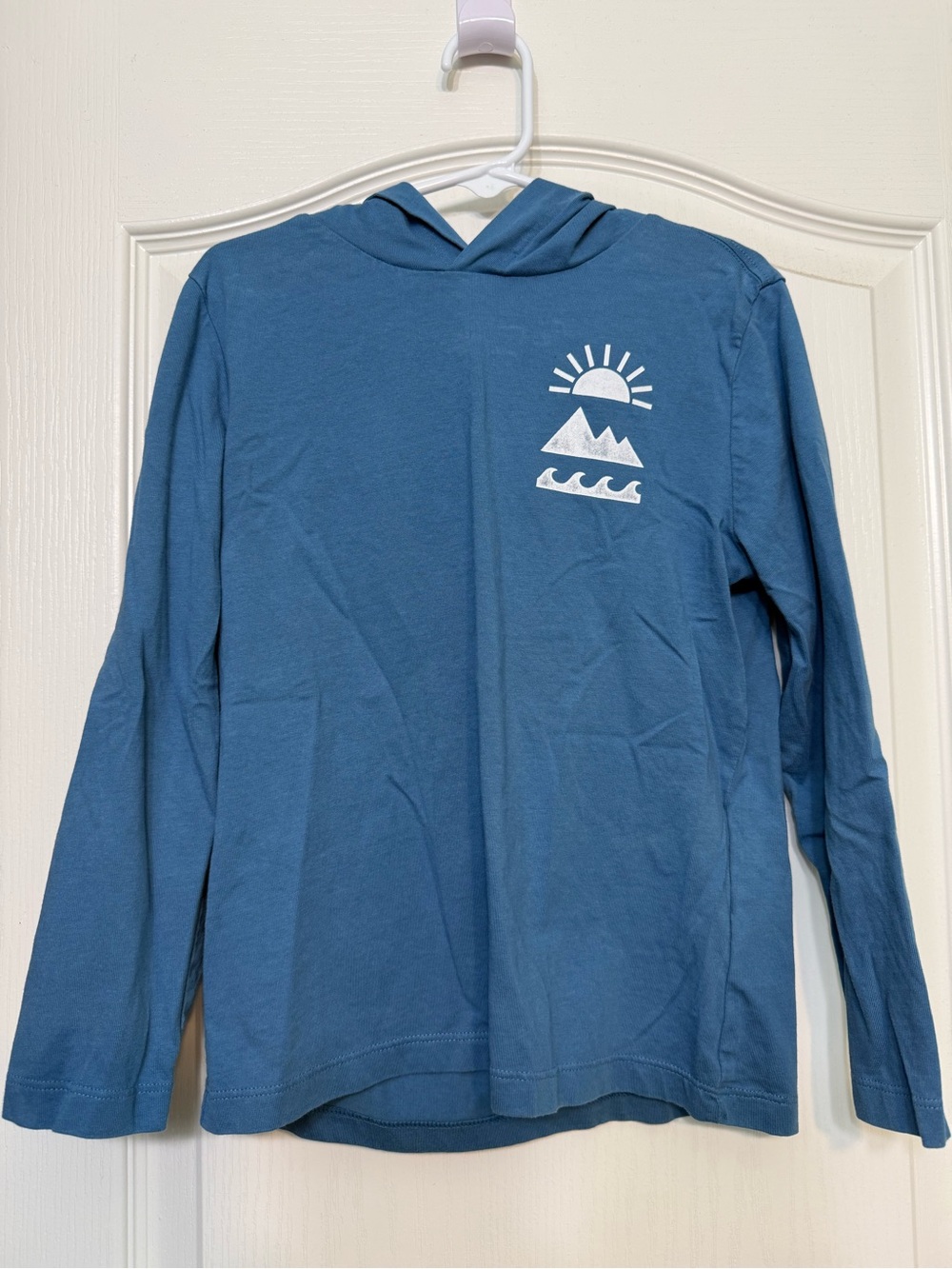 Old Navy Boys Hooded Long Sleeve Tee